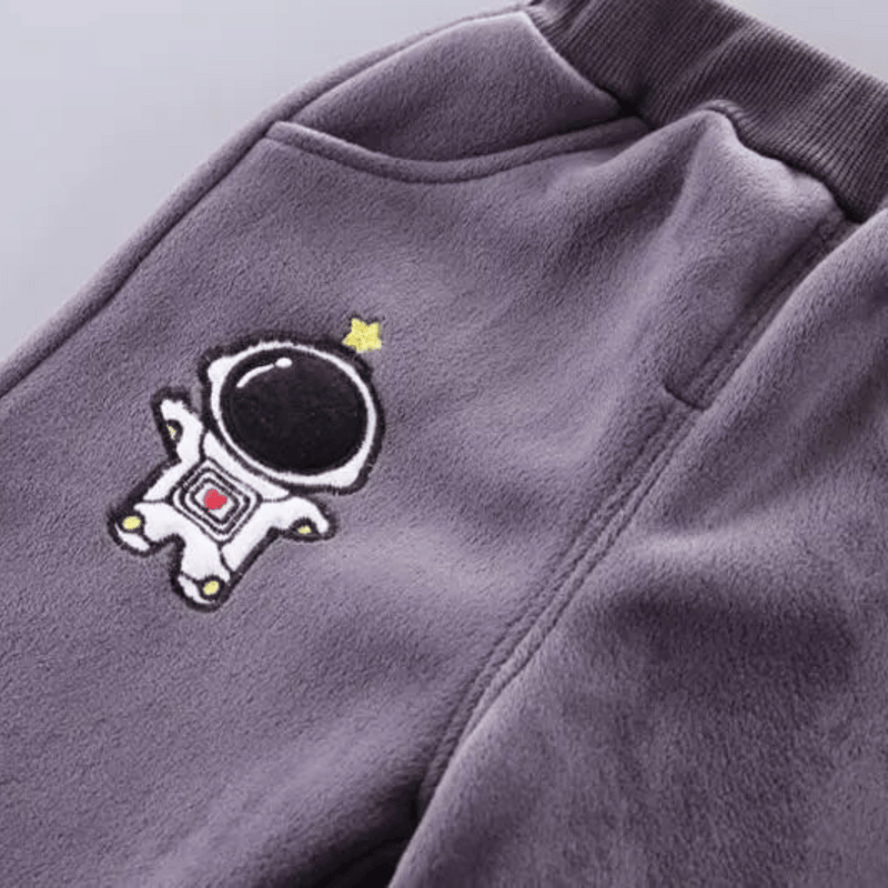 Conjunto Moletom Infantil Astronauta 3 Peças