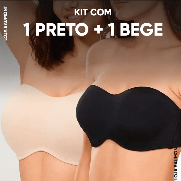 Sutiã Melissa COMPRE 1 LEVE 2 (Sem Alças) - Loja Baumont