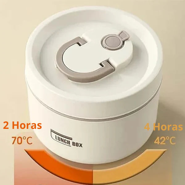 Kit 3 Lancheiras Térmicas Premium Lunch Box + Bolsa Térmica