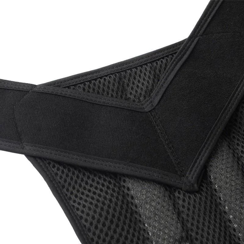 Cinta Postural Unissex com Reforço Lombar - Ajuste Firme e Conforto para a Coluna