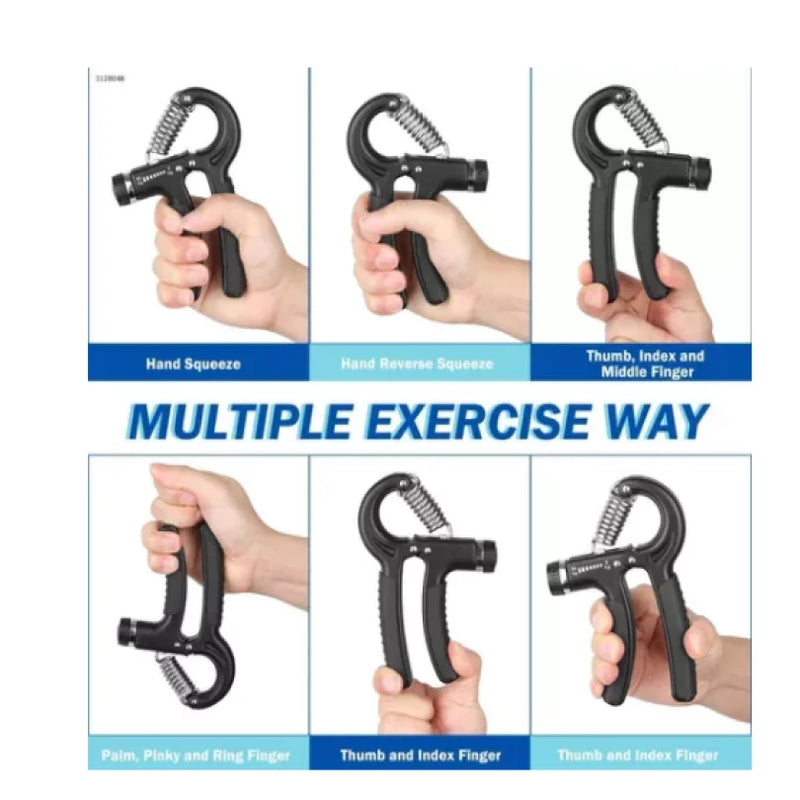 Hand Grip Ajustável 5kg a 60kg – Ideal para Fisioterapia e Fortalecimento