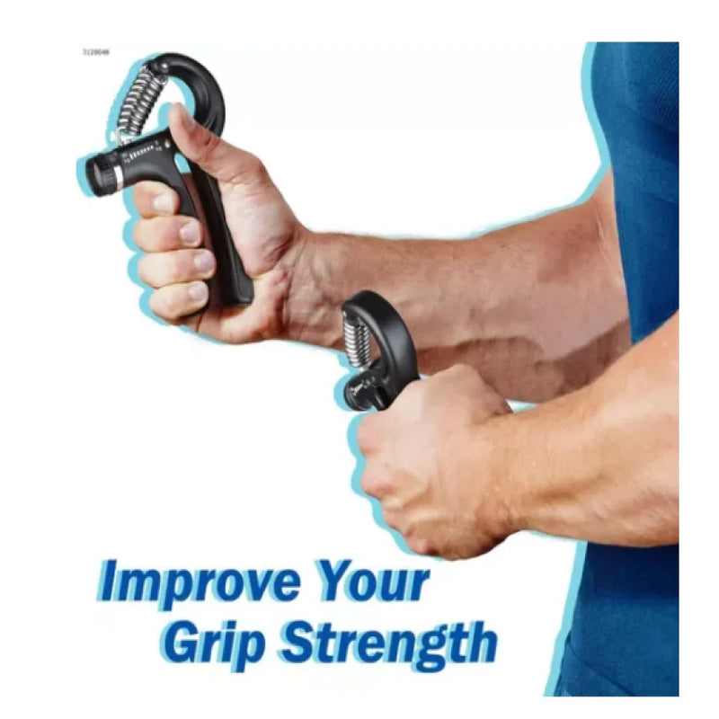 Hand Grip Ajustável 5kg a 60kg – Ideal para Fisioterapia e Fortalecimento