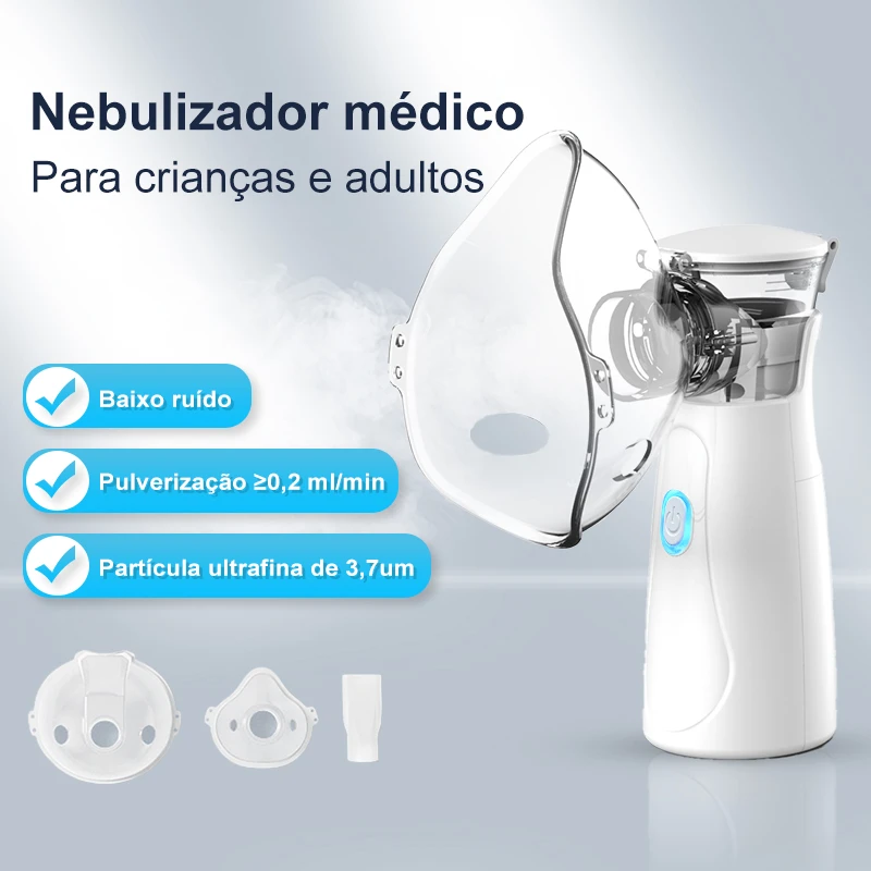 Nebulizador Portátil Infantil - SnowHealth Alívio de Problemas Respiratórios