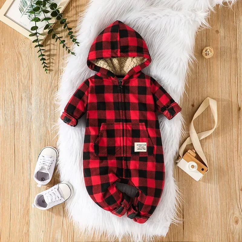 Saco de Dormir de Bebe Recém Nascido Xadrez
