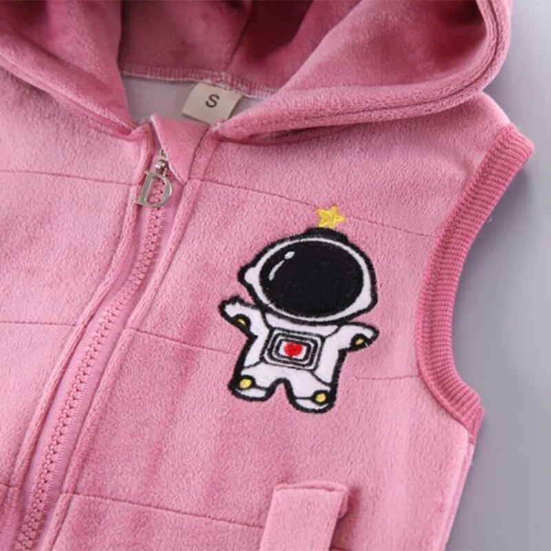 Conjunto Moletom Infantil Astronauta 3 Peças