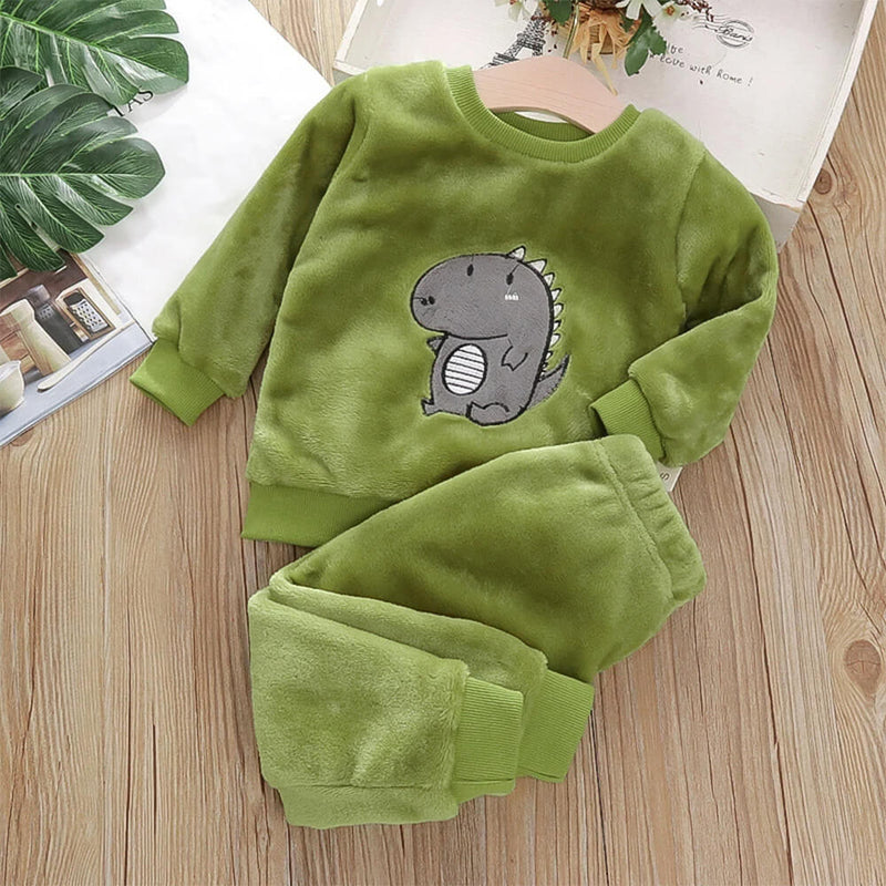 Conjunto Moletom Infantil Dinossauro
