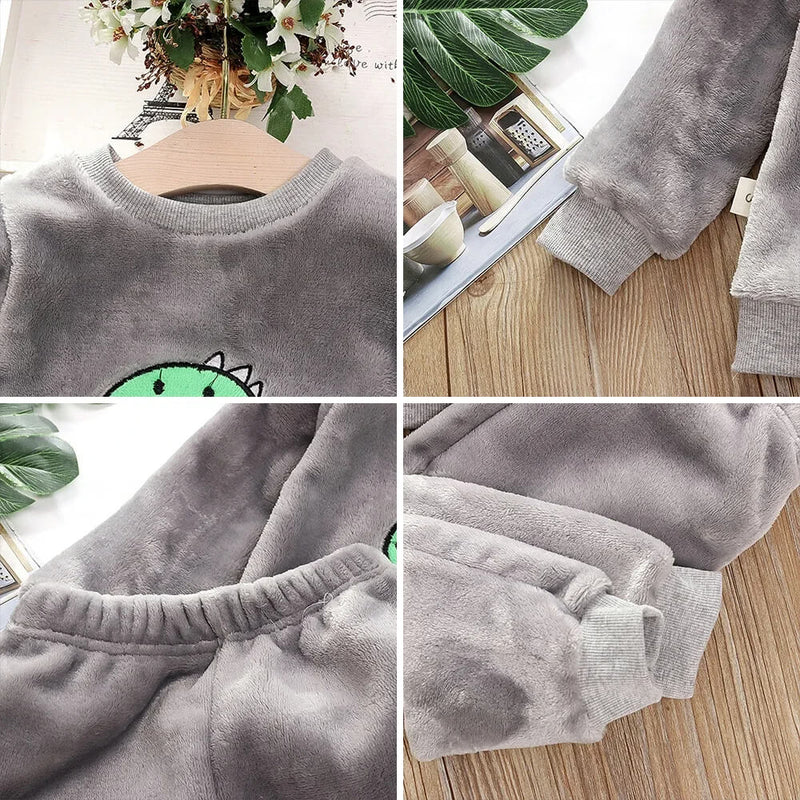 Conjunto Moletom Infantil Dinossauro