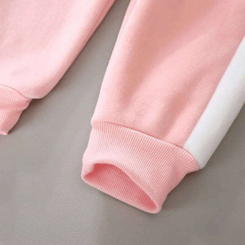 Conjunto Moletom Infantil Gatinho 3 Peças