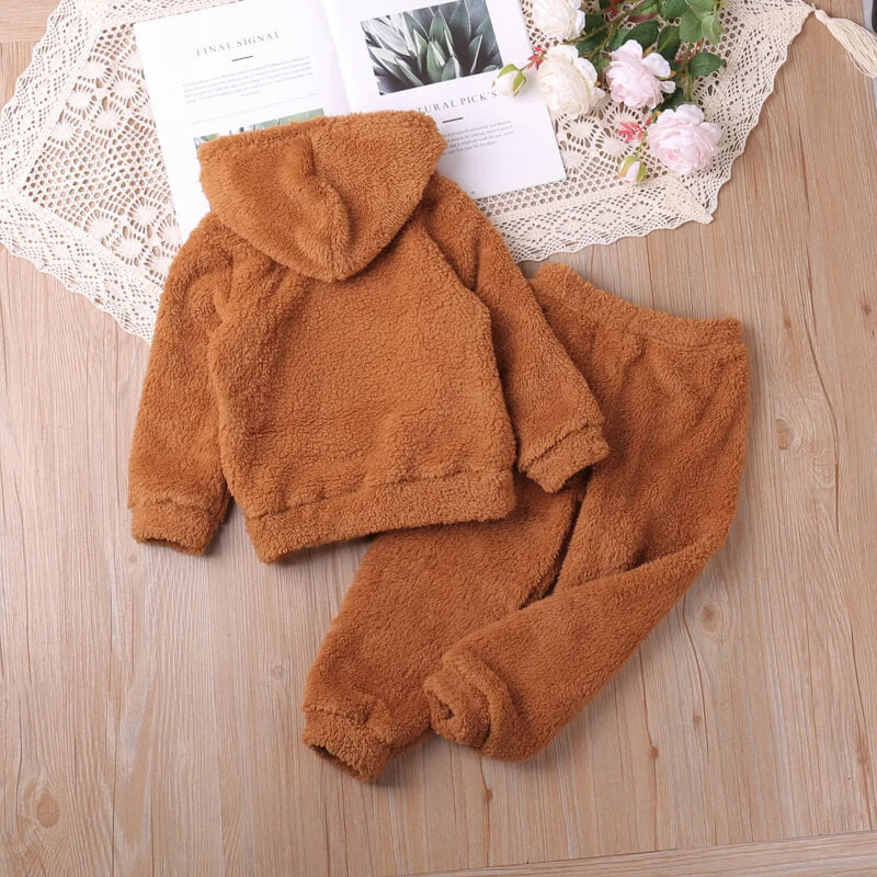 Conjunto Moletom Infantil Pelúcia