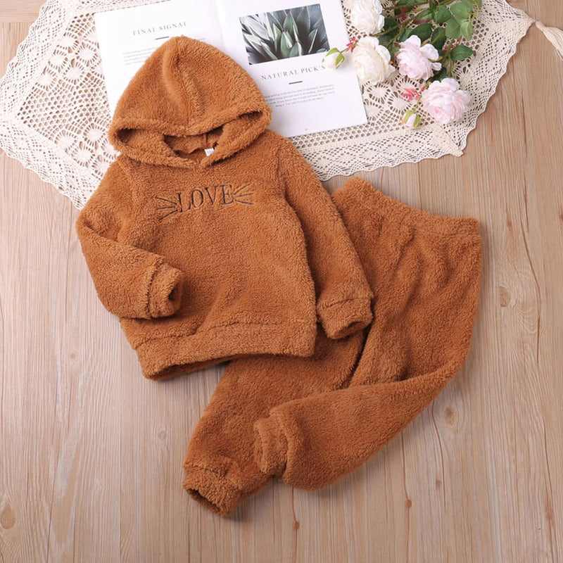 Conjunto Moletom Infantil Pelúcia