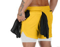 Short Masculino 2 em 1 Com Bolsos
