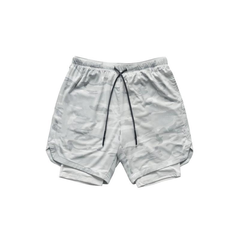 Short Masculino 2 em 1 Com Bolsos