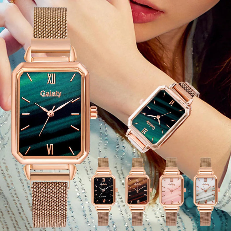 Relógio Feminino Gaiety Elegance + Pulseira Exclusiva de Brinde