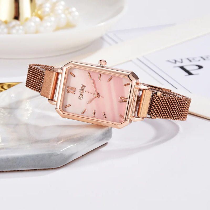 Relógio Feminino Gaiety Elegance + Pulseira Exclusiva de Brinde