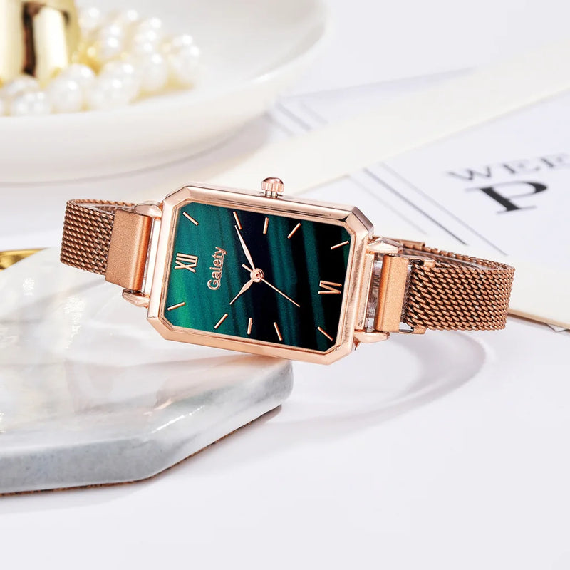 Relógio Feminino Gaiety Elegance + Pulseira Exclusiva de Brinde