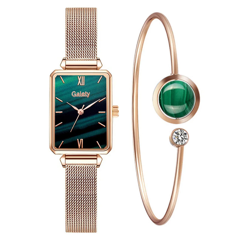 Relógio Feminino Gaiety Elegance + Pulseira Exclusiva de Brinde