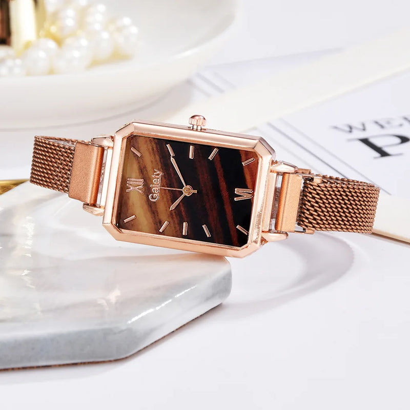 Relógio Feminino Gaiety Elegance + Pulseira Exclusiva de Brinde
