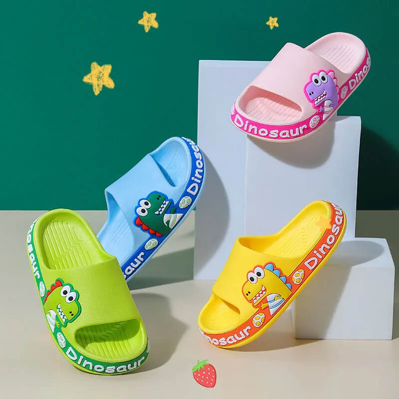 Chinelo Infantil Antiderrapante - Dinossauro