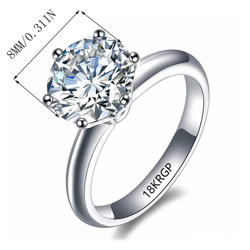 Anel de Luxo Fontaine | 18k Prata 925