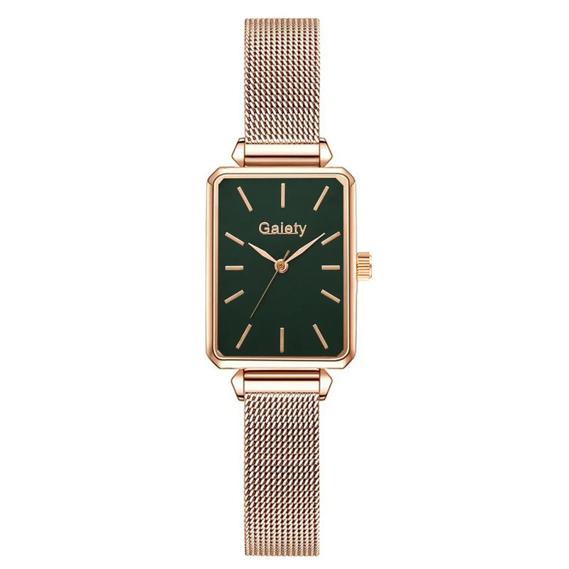 Relógio Feminino Gaiety Elegance + Pulseira Exclusiva de Brinde