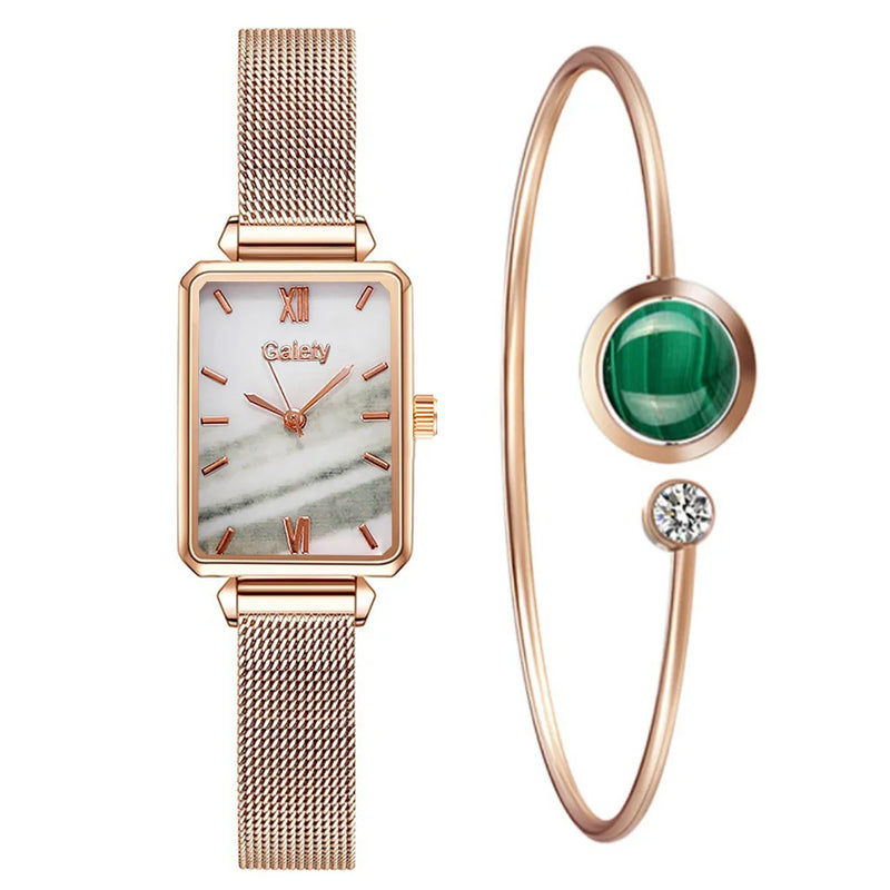 Relógio Feminino Gaiety Elegance + Pulseira Exclusiva de Brinde