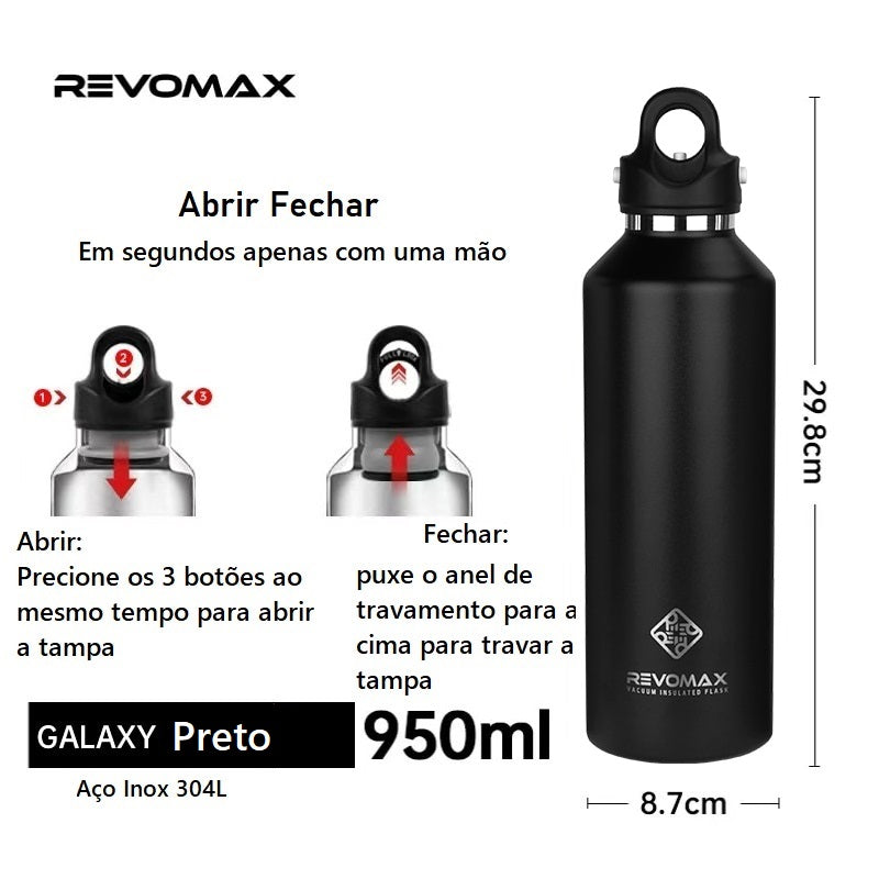 Garrafa Térmica Portátil REVOMAX