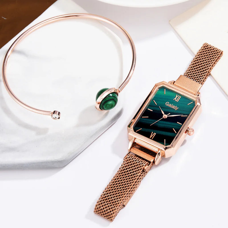 Relógio Feminino Gaiety Elegance + Pulseira Exclusiva de Brinde