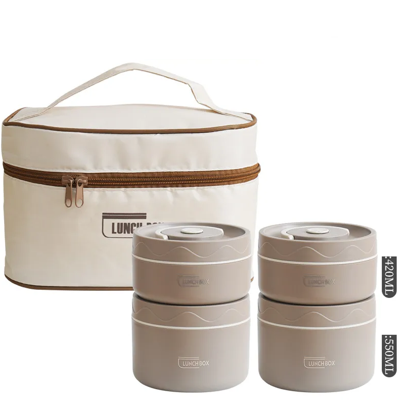 Kit Potes Térmicos LunchBox + BRINDE