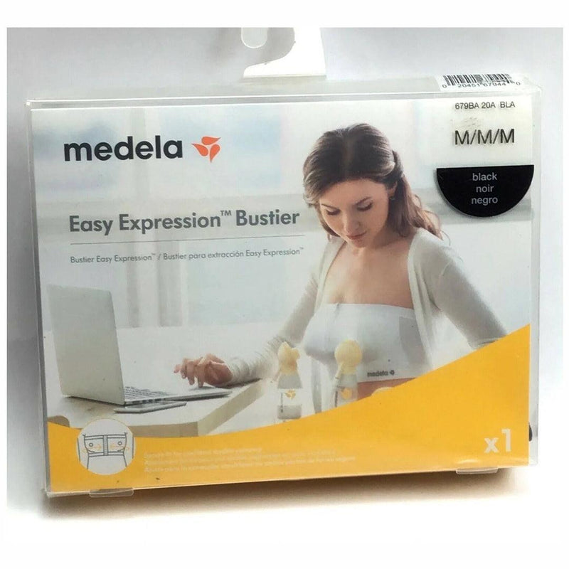 Sutiã Para Bomba Extratora de Leite Medela Dupla Preto