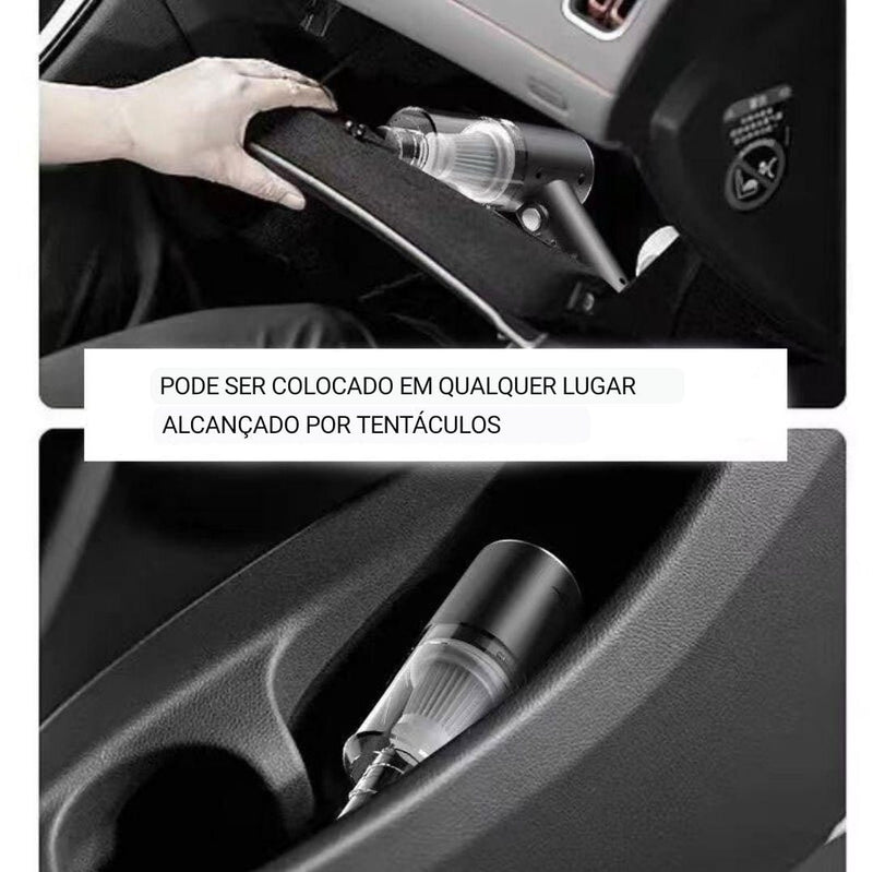 Aspirador de Pó Portátil 3 em 1 - Ultra Forte