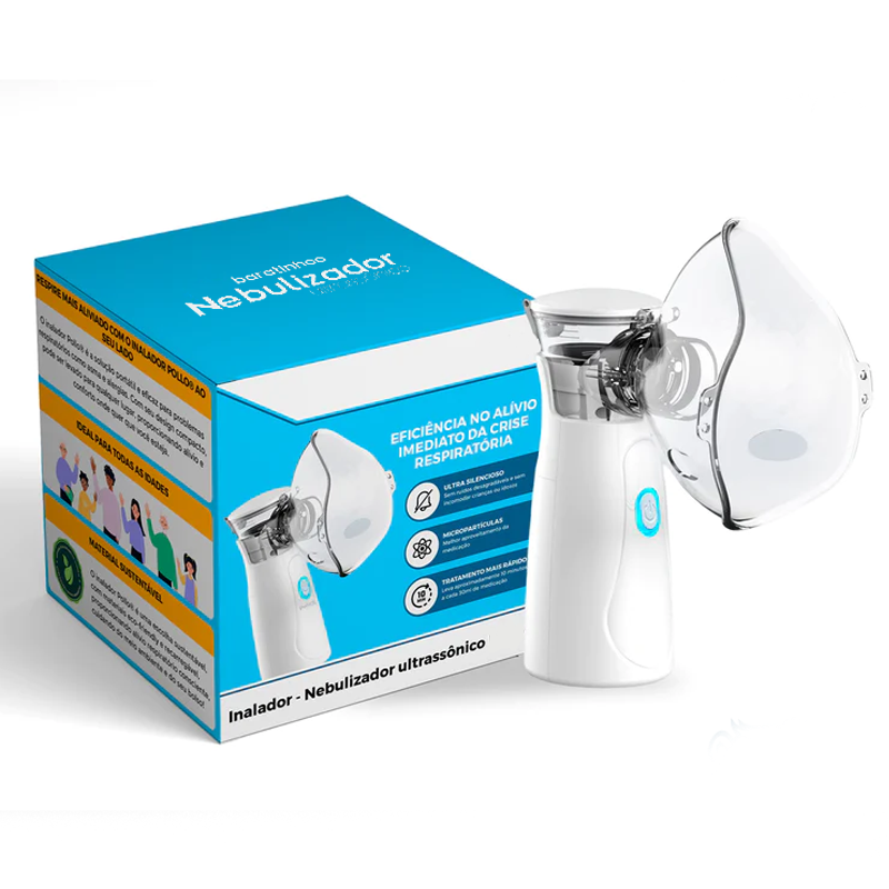 Nebulizador Portátil Infantil - SnowHealth Alívio de Problemas Respiratórios