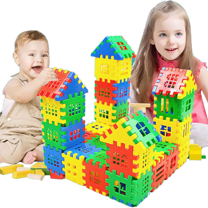 Blocos de Construção Educativos - 50 Peças