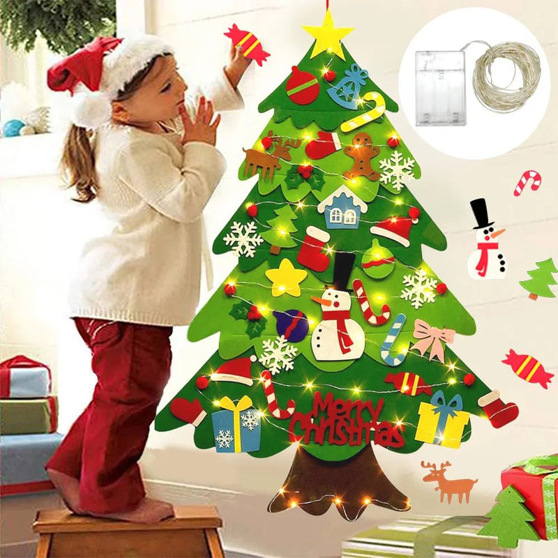 Criativa Tree - Árvore de Natal Faça Você Mesmo + BRINDE EXCLUSIVO - Criativa Kids