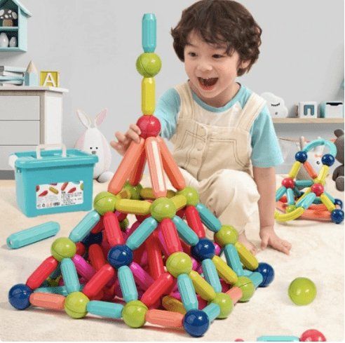 Brinquedo Educativo Diversão Magnética