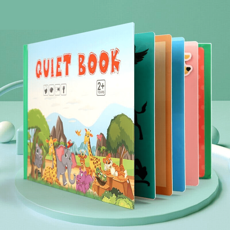 QUIET BOOK: Meu primeiro livro Montessori - Criativa Kids - CriativaKids