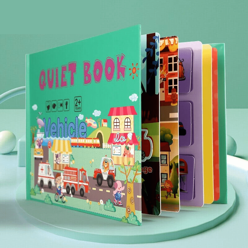 QUIET BOOK: Meu primeiro livro Montessori - Criativa Kids - CriativaKids